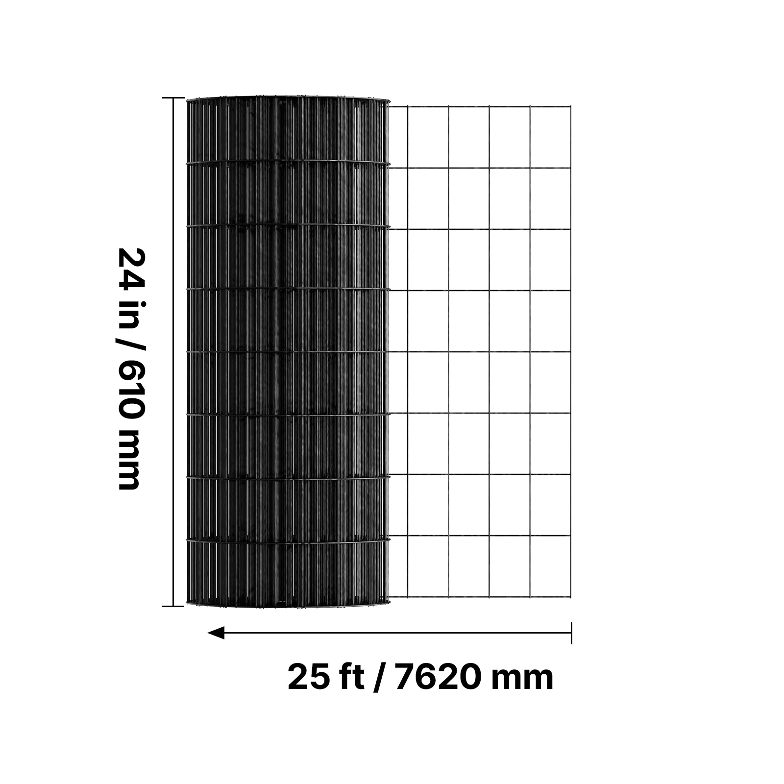 Galvanized Steel Hardware Cloth Mesh Garden Fencing Wire Roll_voghion.com